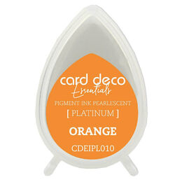 Couture Creations Card Deco Essentials Fast-Drying Pigment Ink Pearlescent - Orange CDEIPL010