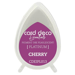 Couture Creations Card Deco Essentials Fast-Drying Pigment Ink Pearlescent - Cherry CDEIPL013