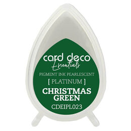 Couture Creations Card Deco Essentials Fast-Drying Pigment Ink Pearlescent - Christmas Green CDEIPL023