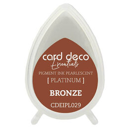 Couture Creations Card Deco Essentials Fast-Drying Pigment Ink Pearlescent - Bronze CDEIPL029