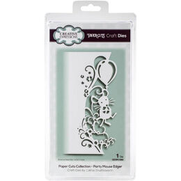 Creative Expressions Paper Cuts Edger Craft Dies - Party Mouse CEDP1098