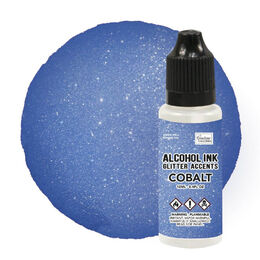 Couture Creations A Ink Glitter Accents - Cobalt - 12mL | 0.4fl oz