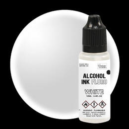 Couture Creations Alcohol Ink Fluro - White (12ml)