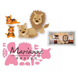 Marianne Design - Collectables Dies - Eline's Lion/Tiger COL1455