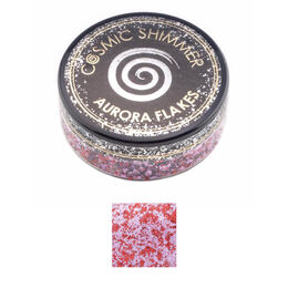Cosmic Shimmer Aurora Flakes 50ml - Blissful Beerry