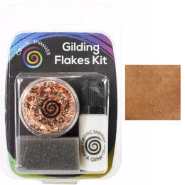 Cosmic Shimmer Gilding Flakes Kit - Copper Kettle