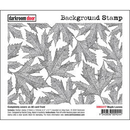 Darkroom Door Background Stamp - Maple Leaves DDBS077