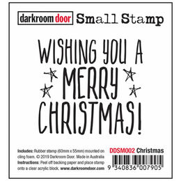 Darkroom Door Small Stamp - Christmas DDSM002
