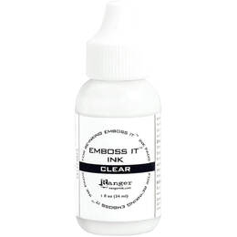 Ranger Emboss-It Ink Pad Re-Inker 1oz - Clear EMB34193