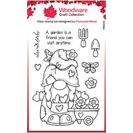 Woodware Clear Stamps Singles - Green Fingers (4in x 6in)