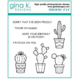 Gina K Designs Clear Stamps - Stuck on You