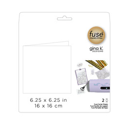 PREORDER Gina K Fuse Foiling System Carrier Sheets 2-pack