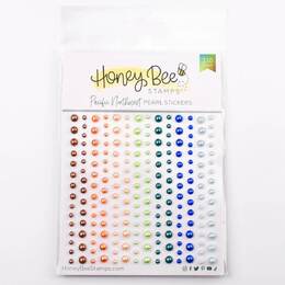 Honey Bee Pearl Stickers - Pacific Northwest Pearls (210 Count) HBGS-PRL10