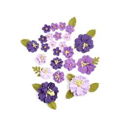 Kaisercraft Handmade Flowers - Purple F677