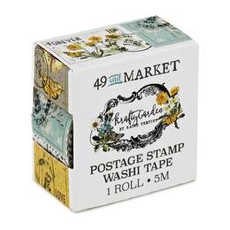 49 And Market Washi Tape Roll - Postage, Krafty Garden