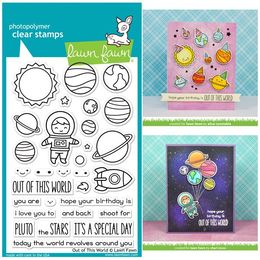 Lawn Fawn - Clear Stamps - Out Of This World LF1330