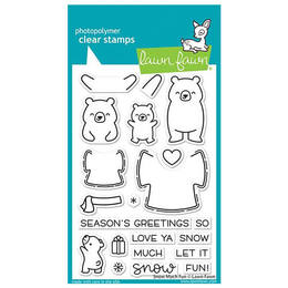 Lawn Fawn - Clear Stamps - Snow Much Fun LF2411