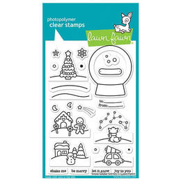 Lawn Fawn - Clear Stamps - Snow Globe Scenes LF2427