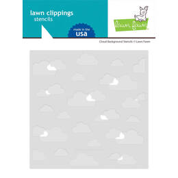 Lawn Fawn Stencils - Cloud Background LF3110