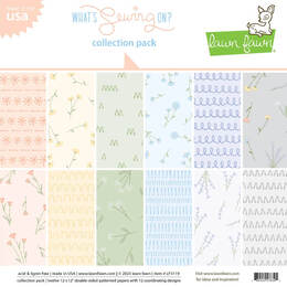 Lawn Fawn 12x12 Paper Pack - What's Sewing On? LF3119