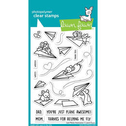 Lawn Fawn - Clear Stamps - Just Plane Awesome LF3130