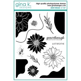 Gina K Designs Clear Stamps - Grow Through