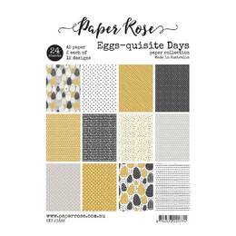 Paper Rose Paper Pack - Eggs-Quisite Days (A5) 24pc 21636