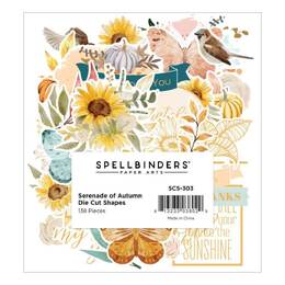 Spellbinders Printed Die-Cuts - Serenade Of Autumn SCS303