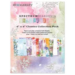 49 And Market Collection Pack 6"X8" - Spectrum Gardenia Classics