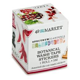 49 And Market Washi Sticker Roll - Spectrum Gardenia Botanical