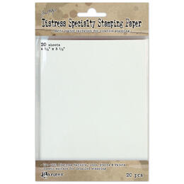 Tim Holtz Distress Specialty Stamping Paper 4.25x5.5 (20Pck) TDA42099
