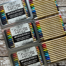 Tim Holtz Distress Watercolour Pencils 12/pk 