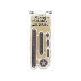 Tim Holtz Idea-ology - Christmas Word Plaques + Tags TH94352