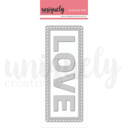 Uniquely Creative Dies - Love Frame