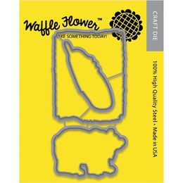 Waffle Flower Die - Tribal Bear WF310042