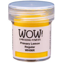 Wow! Embossing Powder Regular 15ml - Lemon