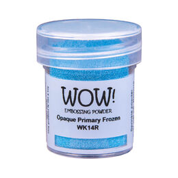 Wow! Embossing Powder 15ml - Opaque Primary Frozen (Discontinued)