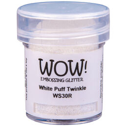 Wow! Embossing Glitter 15ml - White Puff Twinkle