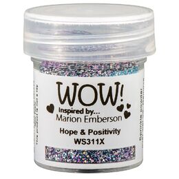 Wow! Embossing Glitter 15ml - Hope & Positivity