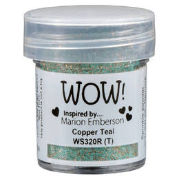 Wow! Embossing Glitter 15ml - Copper Teal