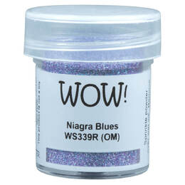 Wow! Embossing Glitter - Niagra Blues