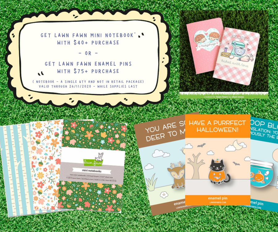 FREE GIFT WITH LAWN FAWN PURCHASE until 26 NOV 2020 image