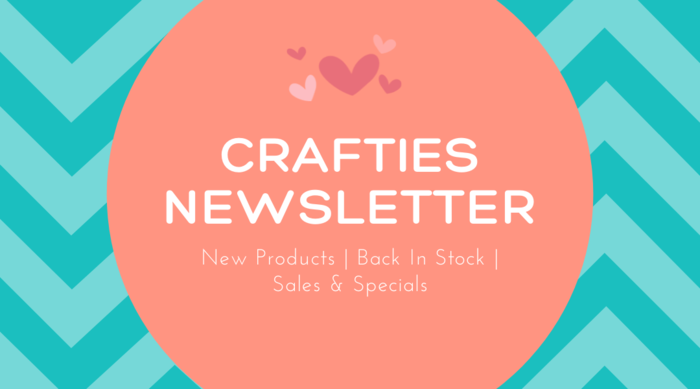 Crafties News | New Products & Back in Stock | 27 August 2021 image