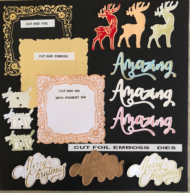 Three ways to create with Cut, Foil & Emboss Dies image